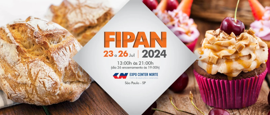 FIPAN 2024: A 34ª edição da Feira Internacional de Panificação, Confeitaria, Pizzas e Massas